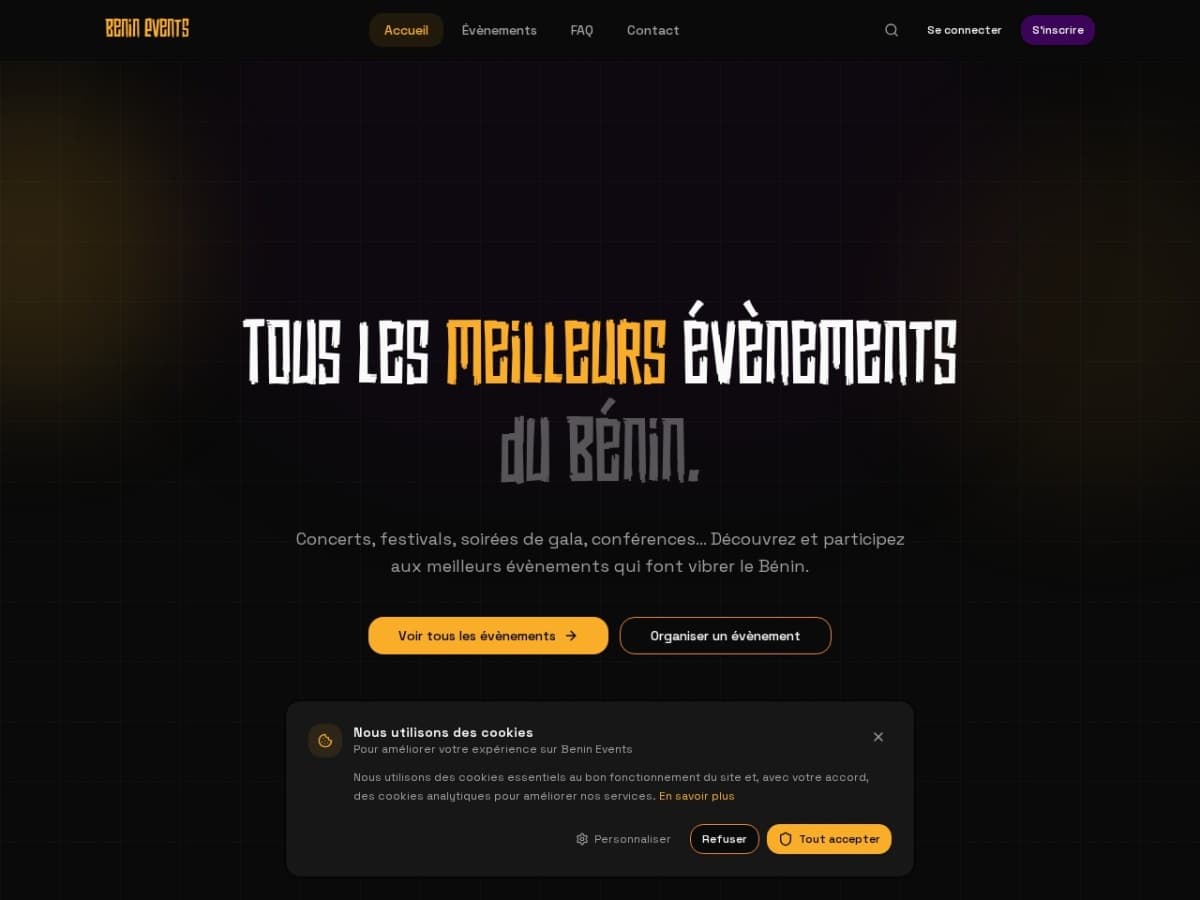 Bénin Events